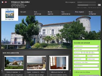 villeneuve-immobilier47.com website preview