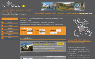 pierreimmo47.com website preview