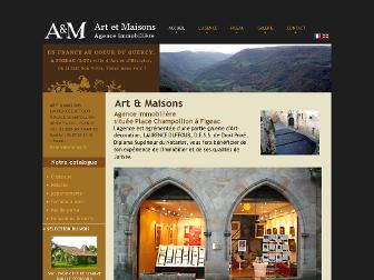 artetmaisons.fr website preview