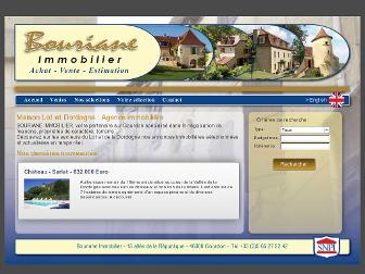 bouriane-immobilier.com website preview