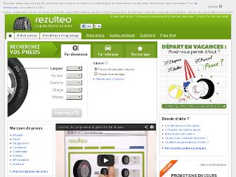 rezulteo-pneu.fr website preview