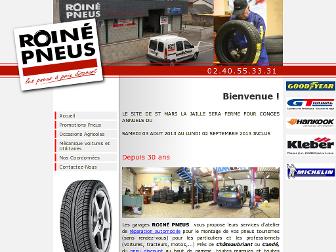 roine-pneus.fr website preview
