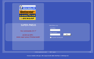 super-pneus.fr website preview