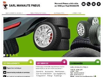 manaute-pneus.com website preview