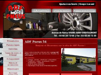 adf-pneus.com website preview