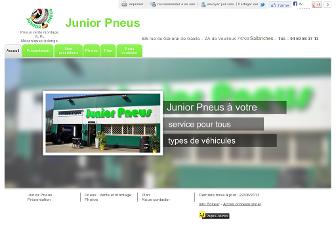 juniorpneus-74.fr website preview