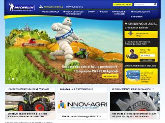 michelin-pneu-agricole.fr website preview