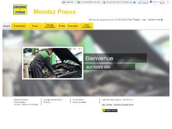 mendez-pneus.fr website preview