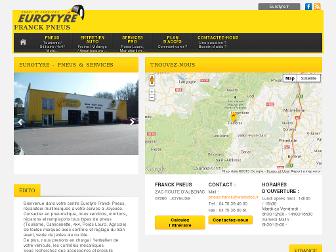 joyeuse-pneus.eurotyre.fr website preview