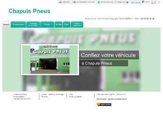 chapuis-pneus.fr website preview