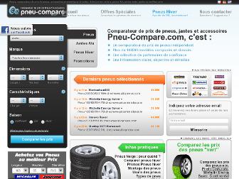 pneu-compare.com website preview