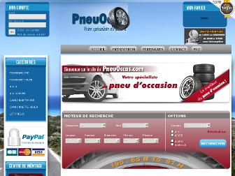 pneuoccas.com website preview