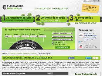 bridgestone.pneumatique-pas-cher.com website preview