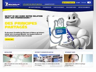 purchasing.michelin.com website preview