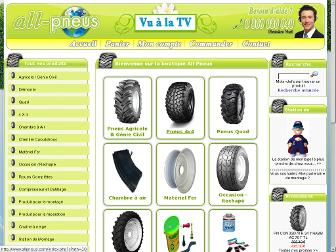 allpneus.com website preview