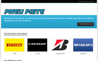 pneuspiste.fr website preview