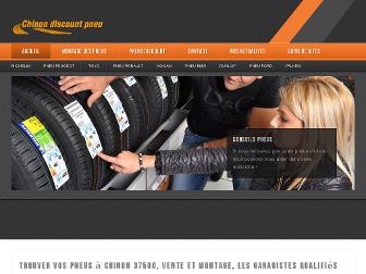 chinon-discount-pneus.fr website preview