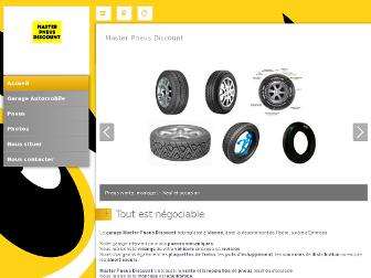masterpneus.fr website preview