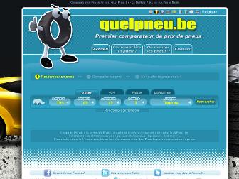 quelpneu.be website preview