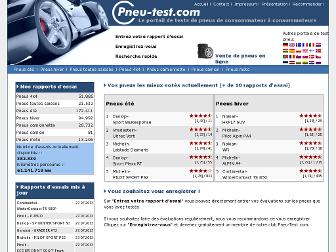 pneu-test.com website preview