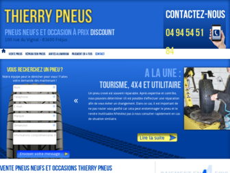 thierrypneus.com website preview