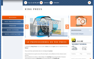 king-pneus-lyon.fr website preview