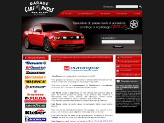 cars-pneus.fr website preview