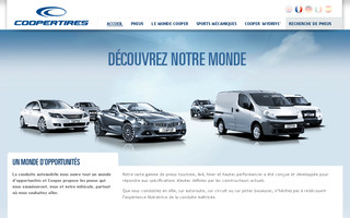 coopertire.fr website preview