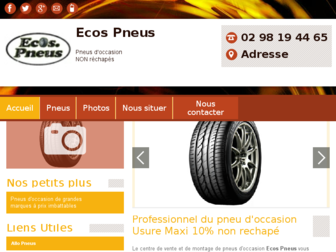 ecos-pneus-morlaix.fr website preview