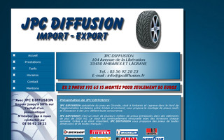 jpcdiffusion.fr website preview