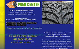 pneucenter.eu website preview