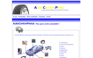 autocentrepneus.fr website preview