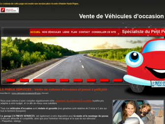 vehicules-occasions-09.com website preview