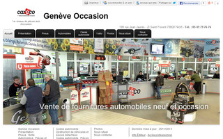 geneve-occasion-niort.fr website preview