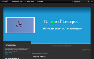 dronedimage.over-blog.com website preview