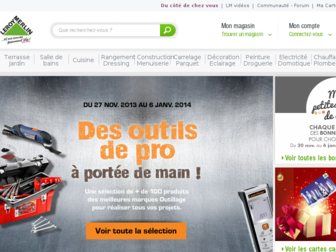 leroymerlin.fr website preview