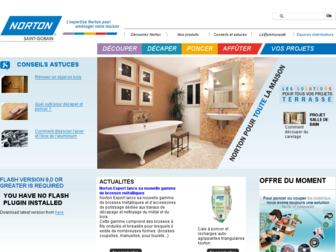 norton-bricolage.fr website preview