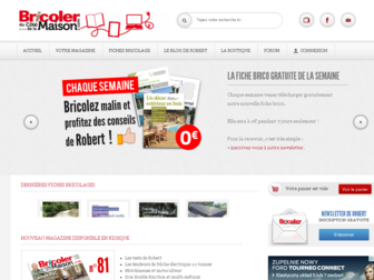 bricoler-cotemaison.com website preview