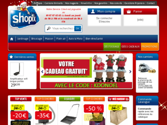 shopix.fr website preview
