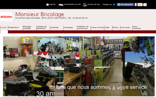 mr-bricolage-uzes.fr website preview