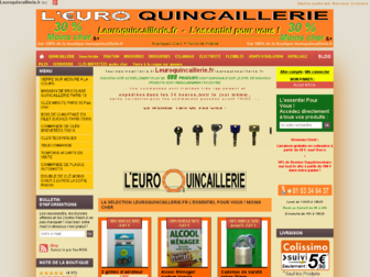 leuroquincaillerie.fr website preview