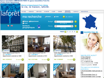 laforet-immobilier-paris-16.com website preview