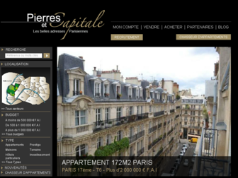 pierresetcapitale.fr website preview