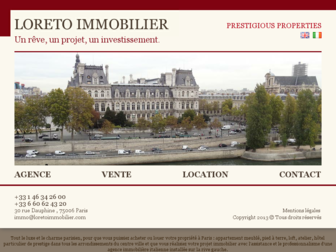 loretoimmobilier.com website preview