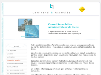 lamirand-associes.com website preview