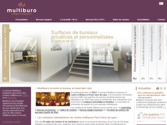 multiburo-gare.com website preview