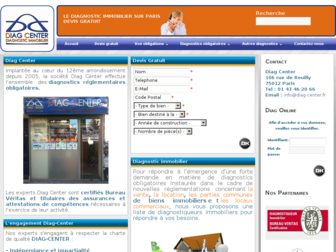 diag-center.fr website preview