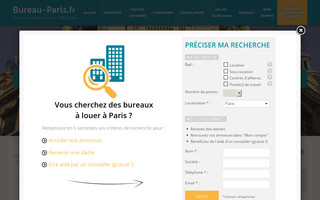 bureau-paris.fr website preview