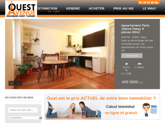 ouest-avenue.com website preview