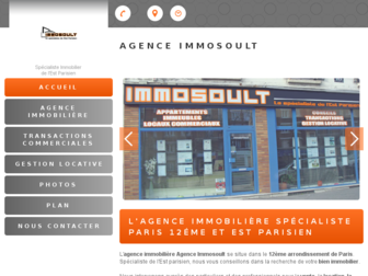 agence-immosoult-paris.fr website preview